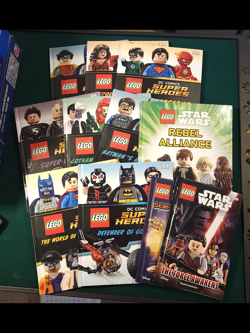 Huge Lot! LEGO Super Heroes & Star Wars  DC Comics Kids Hard Cover Book Lot!